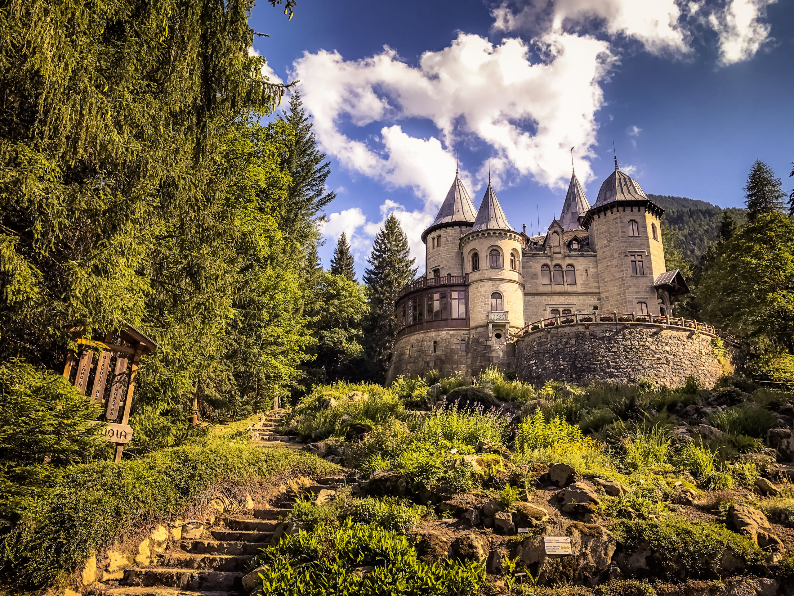 Castel Savoia, Gressoney-Saint-Jean (Valle d'Aosta, Italy)